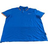 Ben Sherman Twin Tipped Polo Shirt XL Kingfisher Blue Cotton Men's