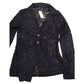 River Island Shirt Size UK12 Women's Black Floral Pattern Long Sleeves