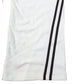 Kids Track Pants White Sports Trousers With Black Stripes