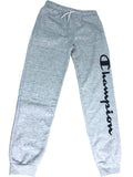 CHAMPION Track Pants Grey Joggers With Logo Elastic Waist 15-16 Years
