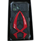 LUPHIE Metal Rosdster Phone Case For iPhone 16 Pro Max Black Red Fast & Furious