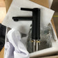 HOVOCCERY Black Bathroom Sink Tap Basin Faucet Modern Design with Mixer