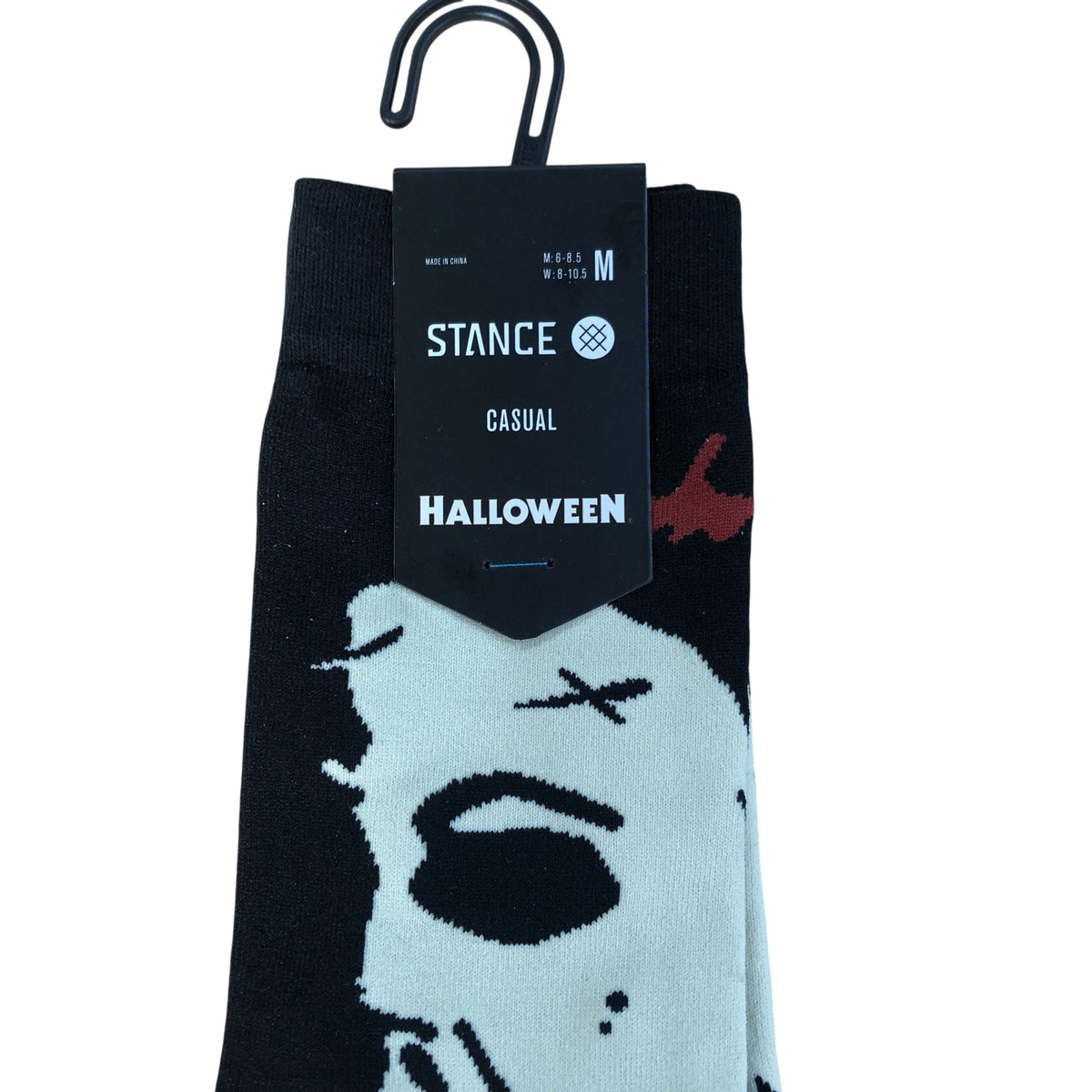 Stance Michael Myers Halloween Crew Socks M Black M5.5-7.5 W6-8.5