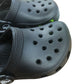 Crocs Classic Clog Kids Black Lightweight Slip On Comfortable Footwear