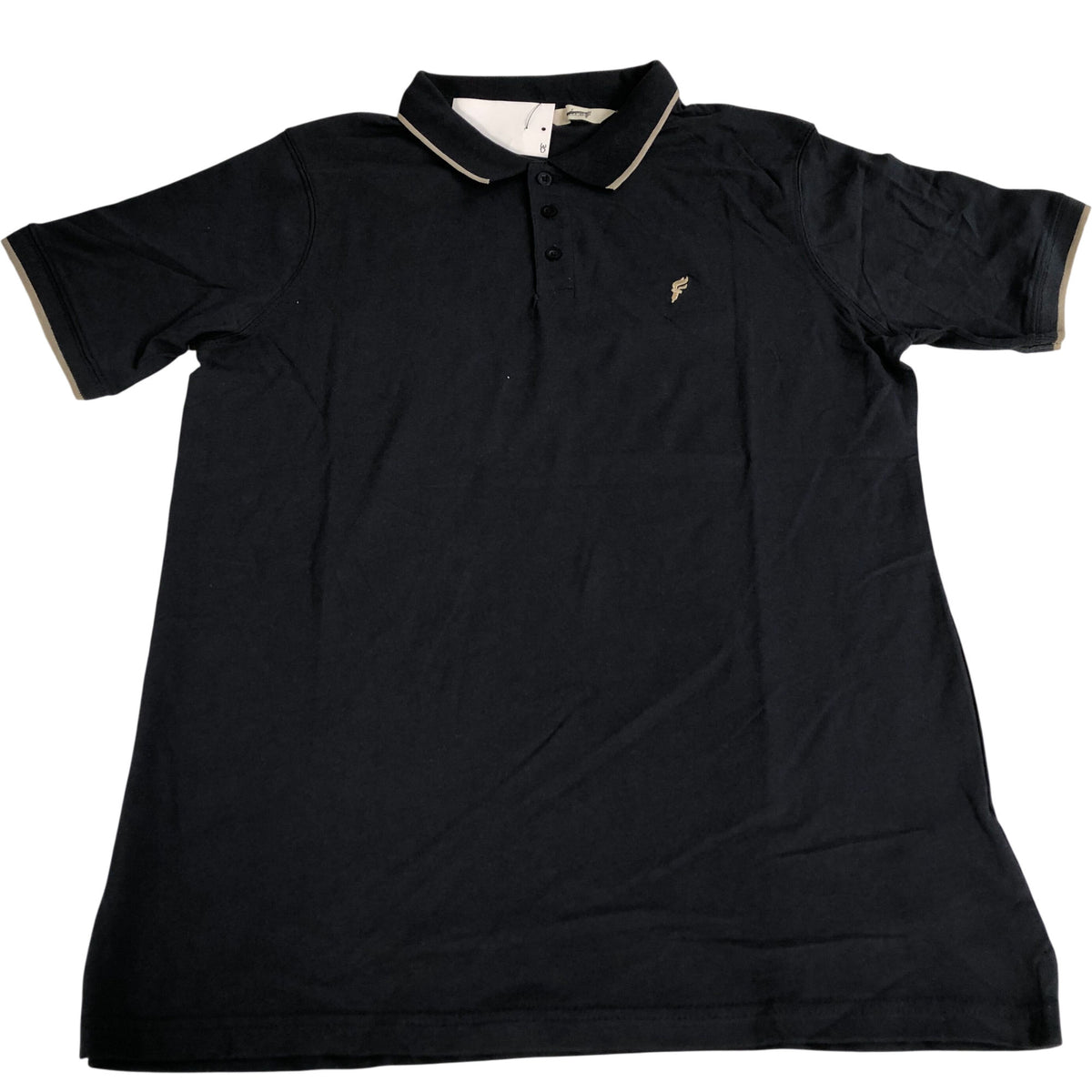 Onfire Polo Shirt Mens Short Sleeve Navy 100 Cotton Regular Fit Large
