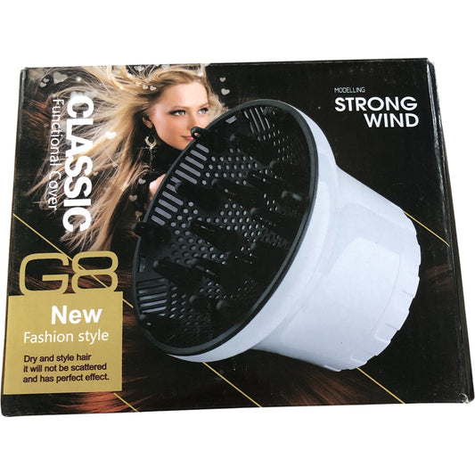 Classic G8 Hair Dryer Diffuser Strong Wind Functional Cover New Style