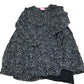 Tunic Dress UK14 Women's Black Patterned Viscose Detachable Lining
