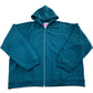 Kangaroo Poo Teal  Zip Up Hoodie Size 18