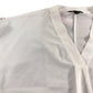 Lipsy London UK8 Women's V Neck Versatile Blouse Top White Short Sleeve