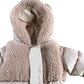 Pink Padded Snowsuit 3-6 Months Warm Fleece Hooded