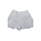 River Island Girls White Lace Trim High Waisted Shorts Size 9-10 Years
