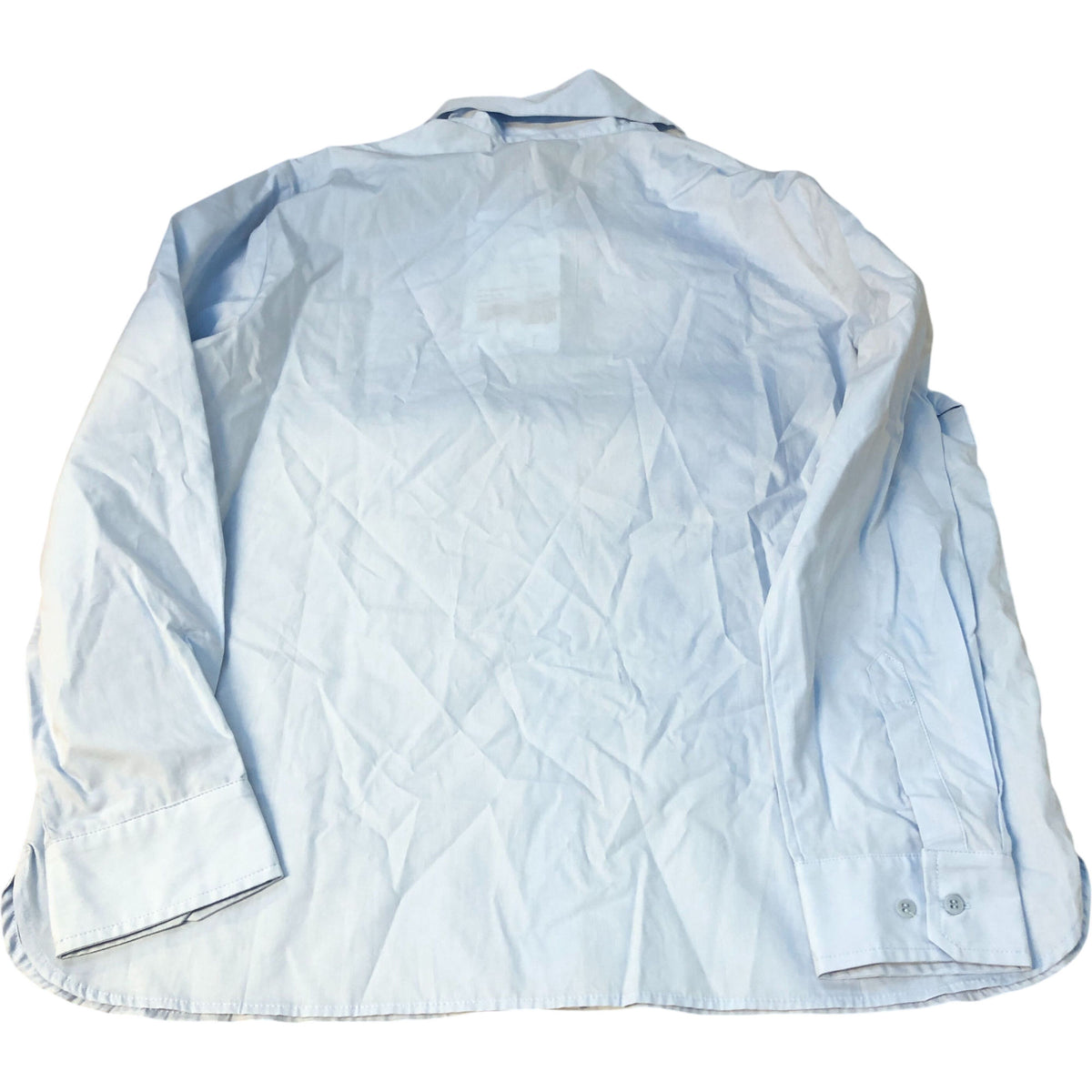 Baukjen Women's Casual Blouse UK Size 14 Light Blue Organic Cotton