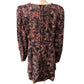 Branded Women's Abstract Print Long Sleeve Dress Size UK 18