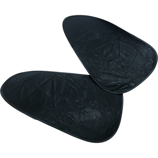 Car Window Sun Shades Protection Universal Fit Black Shade Pair