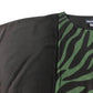 SALOOS Size 20 Women's Khaki Tiger Print T-Shirt Black