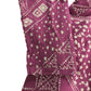 Plum Wrap Dress UK10 Women's Long Sleeve Patterned Midi