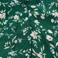 Baukjen Green Floral Maxi Dress Women Size 10 Short Sleeve Viscose A Line