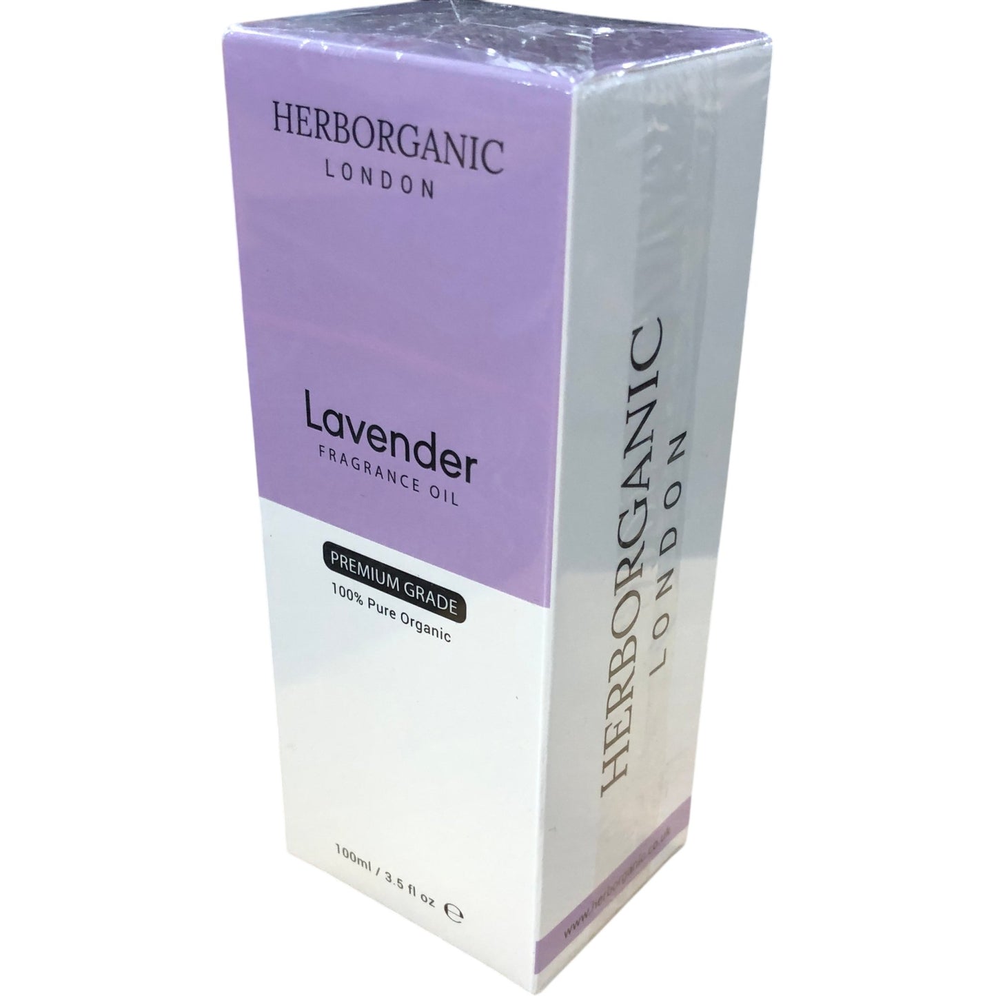 HERBORGANIC Lavender Fragrance Oil 100ml Premium Grade 100 Percent Pure Organic