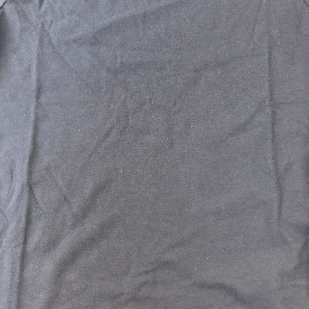Kids Navy Blue Cotton Blend Short Sleeve Size 9-10 Years