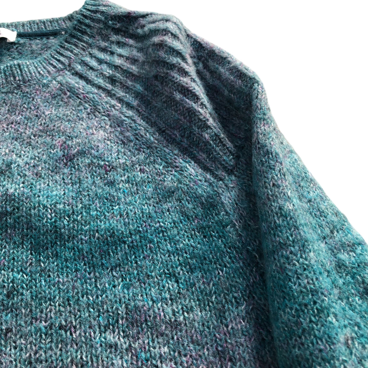 Women's Jumper Size 22 Knit Sweater Multicoloured Wool Blend Long Sleeve