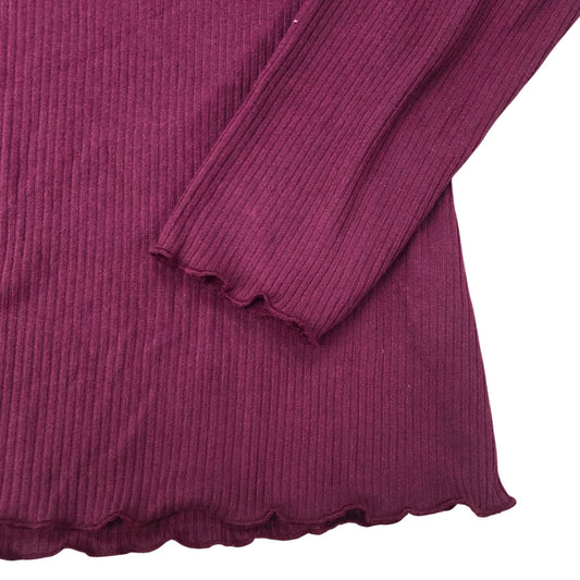 Calm & Relax Ribbed Pyjama Top Size 12