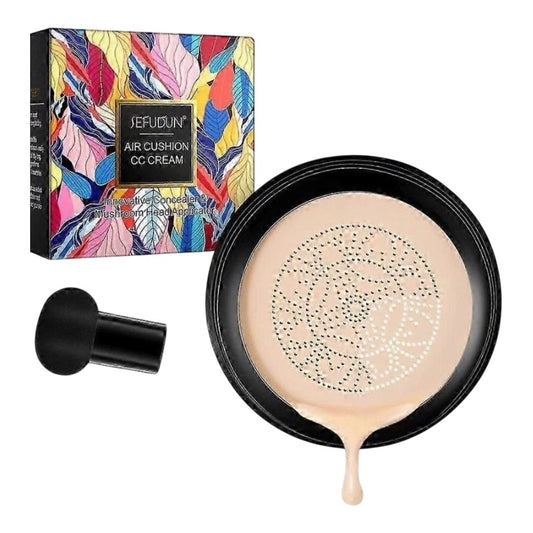 Sefudun Air Cushion CC Cream Ivory White 18g Innovative Concealer Makeup