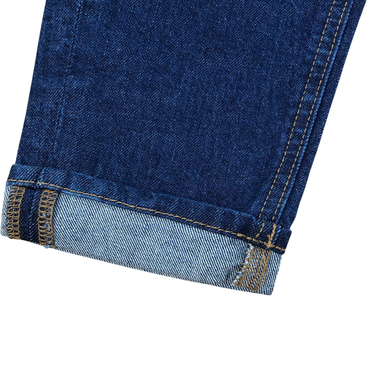 River Island Petite Mom Jeans Turn Ups Blue