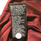 River Island Layered Midi Dress UK6 Women's Purple Burgundy Metallic Detail