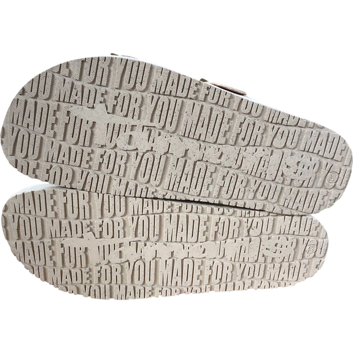 Tamaris Antelope Sandals UK6 Women's Beige Suede Buckle Comfort Shoes