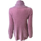 Soft Surroundings Cowl Neck Sweater Size S Women's Pullover Warm Pink Polyester