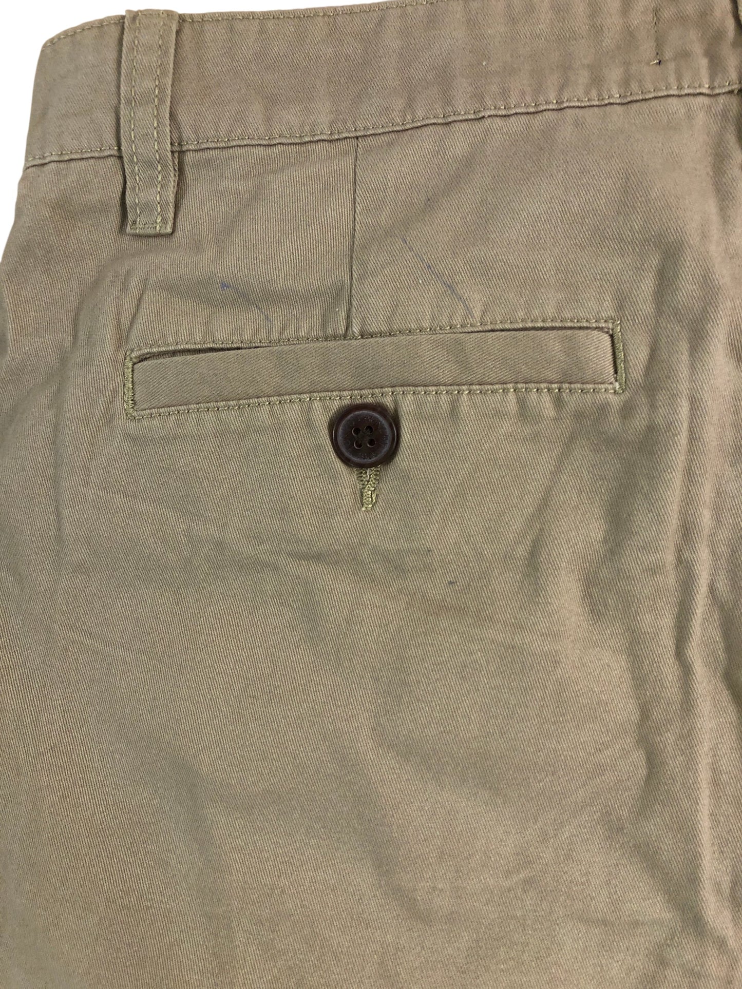 TOKYO LAUNDRY Chino Shorts Large Men's Casual Plain Khaki Cotton Summer