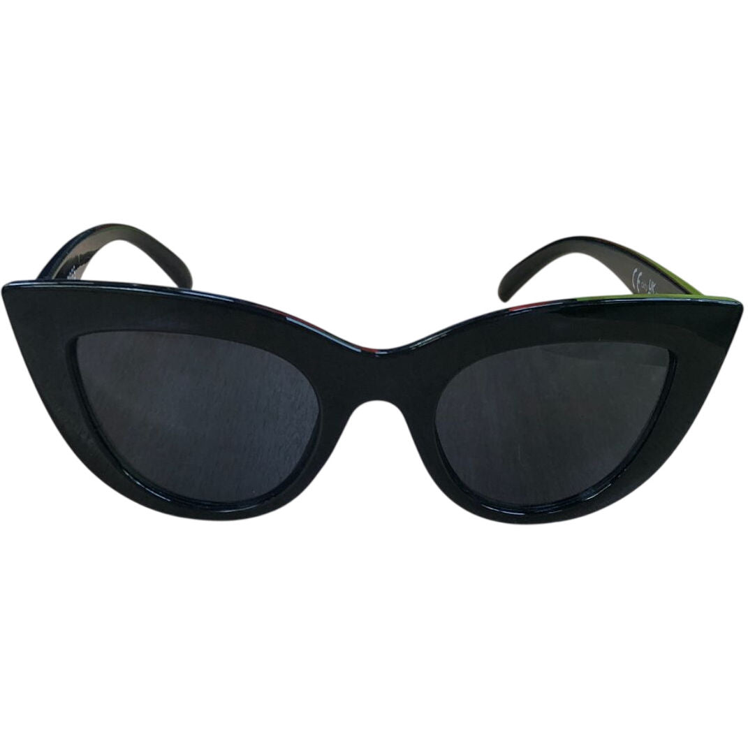 Pieces Cat Eye Sunglasses Black