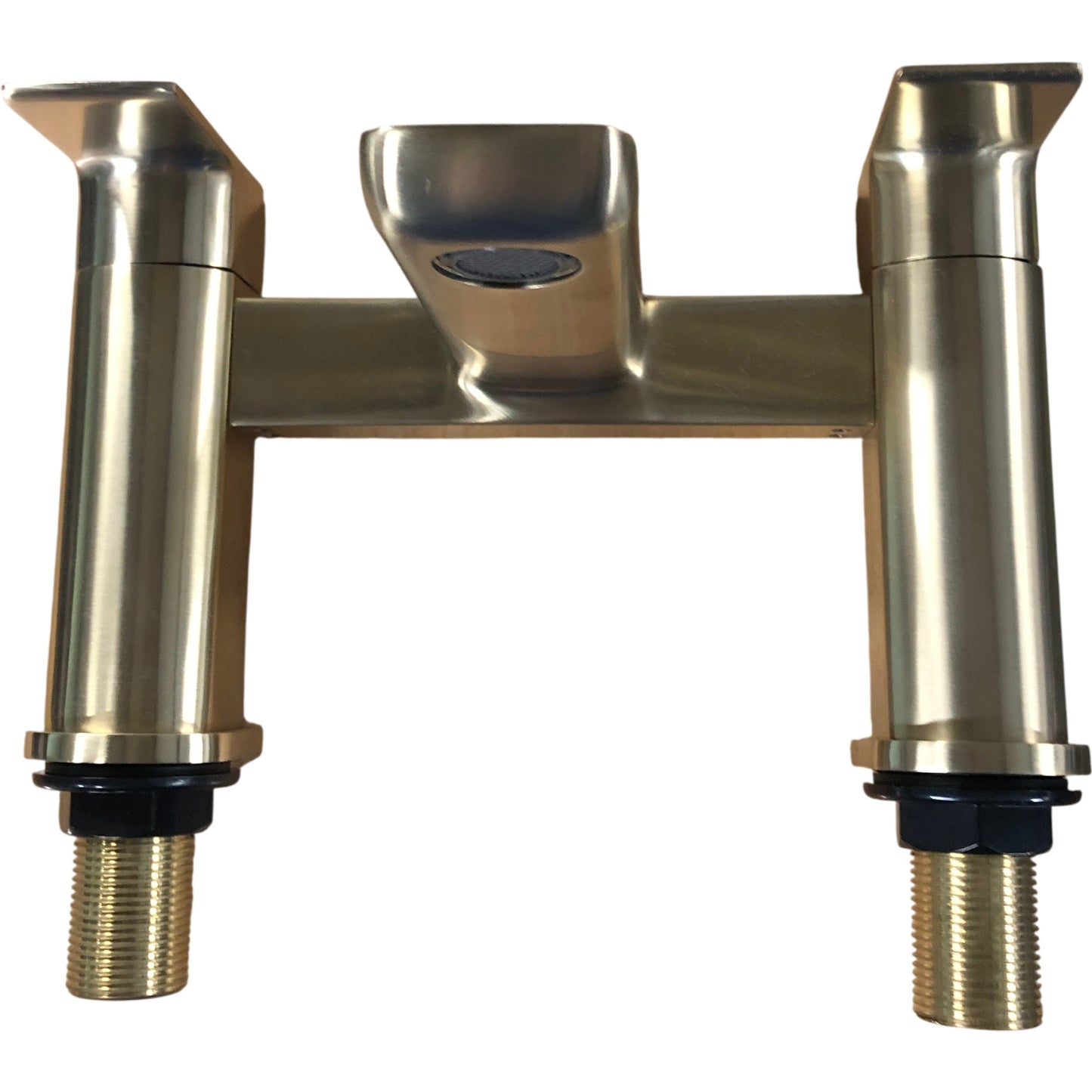 KEDWILL Tranter Bath Filler Brushed Brass Gold Modern Basin Tap Plumbing Fixture