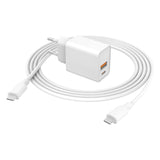 DEXPT Charger Power Adapter USB Type-C with Cable 30W 1.8M Fast Charge UK