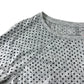 Boden Grey Lightweight Polka Dot Top UK12