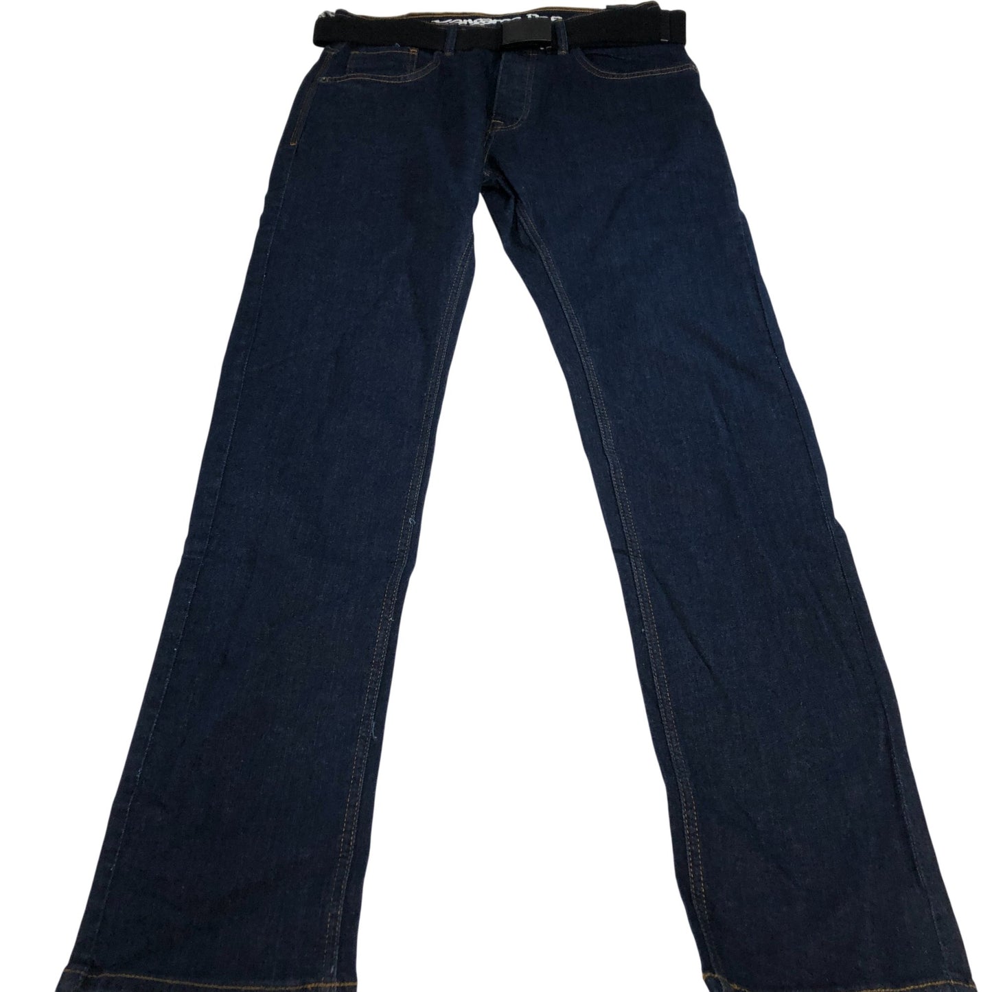 Kangaroo Poo Men's Jeans 32W 34L Dark Denim Cotton Stretch Fit