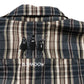 Graniph Beautiful Shadow Gentlemen Casual Shirt M Plaid Embroidered Top Hat