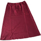 River Island Dark Red Satin Maxi Skirt