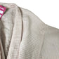 Women's Pink Waffle Texture Robe Lightweight Cropped Sleeve Size M