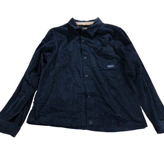 Ben Sherman Midnight 036 Men's Button-Up Jacket Cotton Outerwear Large