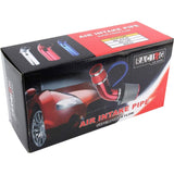 RACING Air Intake Pipe Super Power Flow Red Aluminium Replacement Upgrade Silver