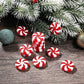 Holiday Peppermint Candy Decorations 50 Pieces