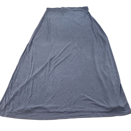Long Maxi Skirt UK Size 16 Women's Grey Modal Blend Casual Wear
