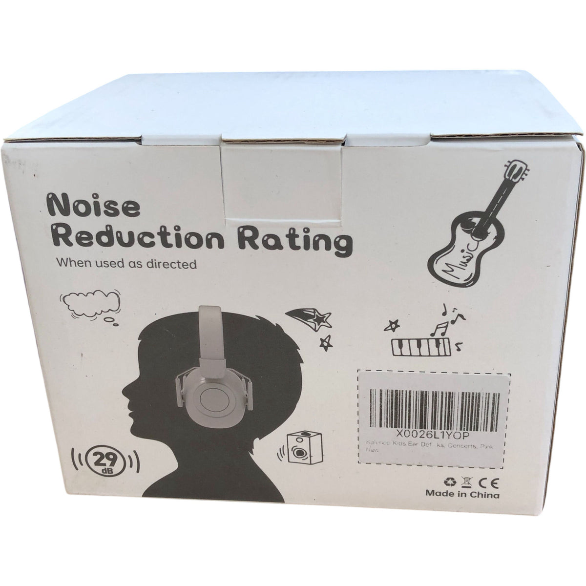 Kalotex Kids Ear Defenders Noise Reduction Pink Hearing Protection