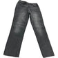 Kids' Charcoal Grey Elastic Waist Jeans Size 7-8 Years Soft Stretch Casual Wear