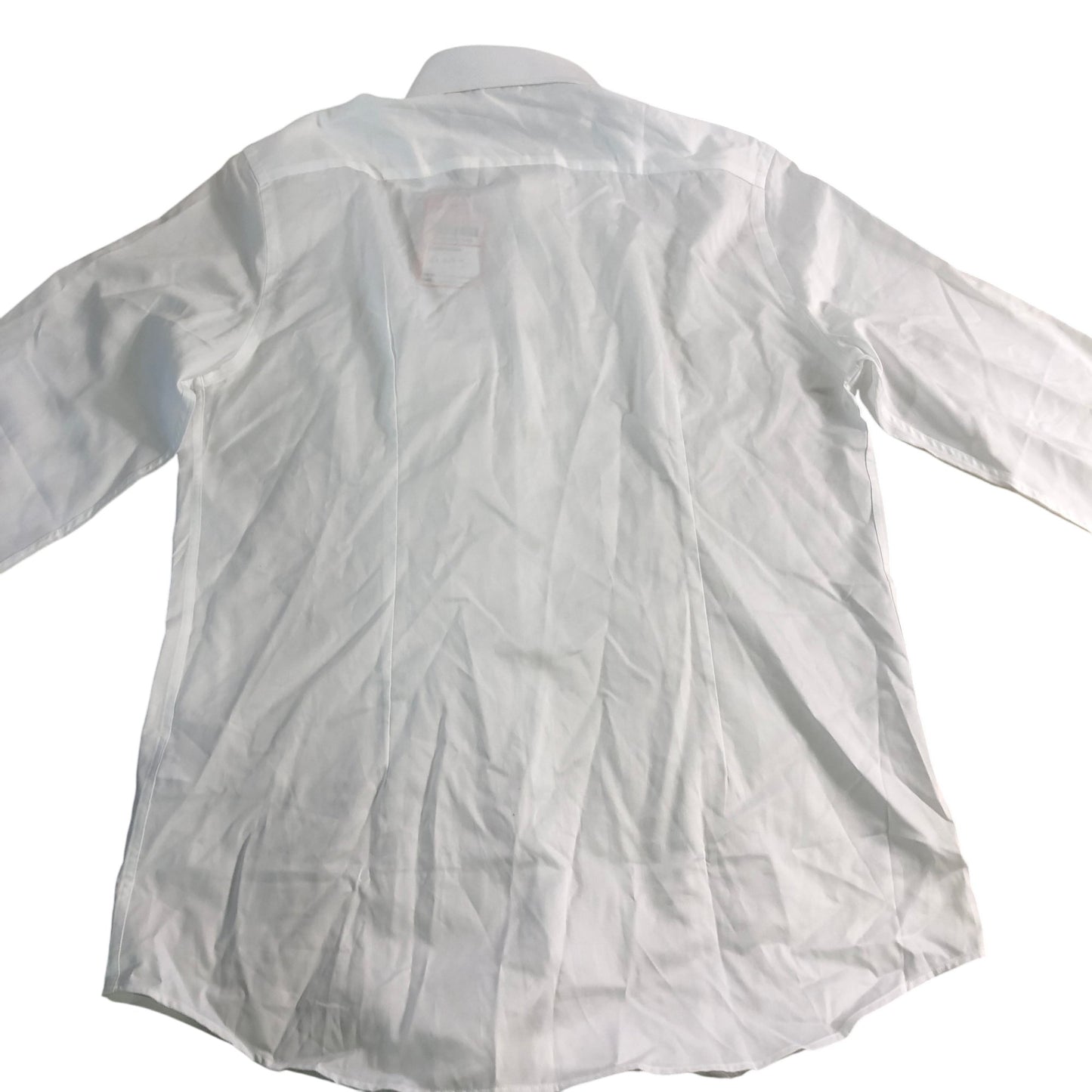 REISS Slim Fit White Shirt Men’s Long Sleeve Pure Cotton Formal Wear 16.5