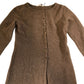 River Island Cardigan Dress UK XS Women's Brown Long Sleeve Button Front