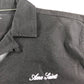 River Island Black Casual Shirt Men Short Sleeve Lightweight Cotton Medium
