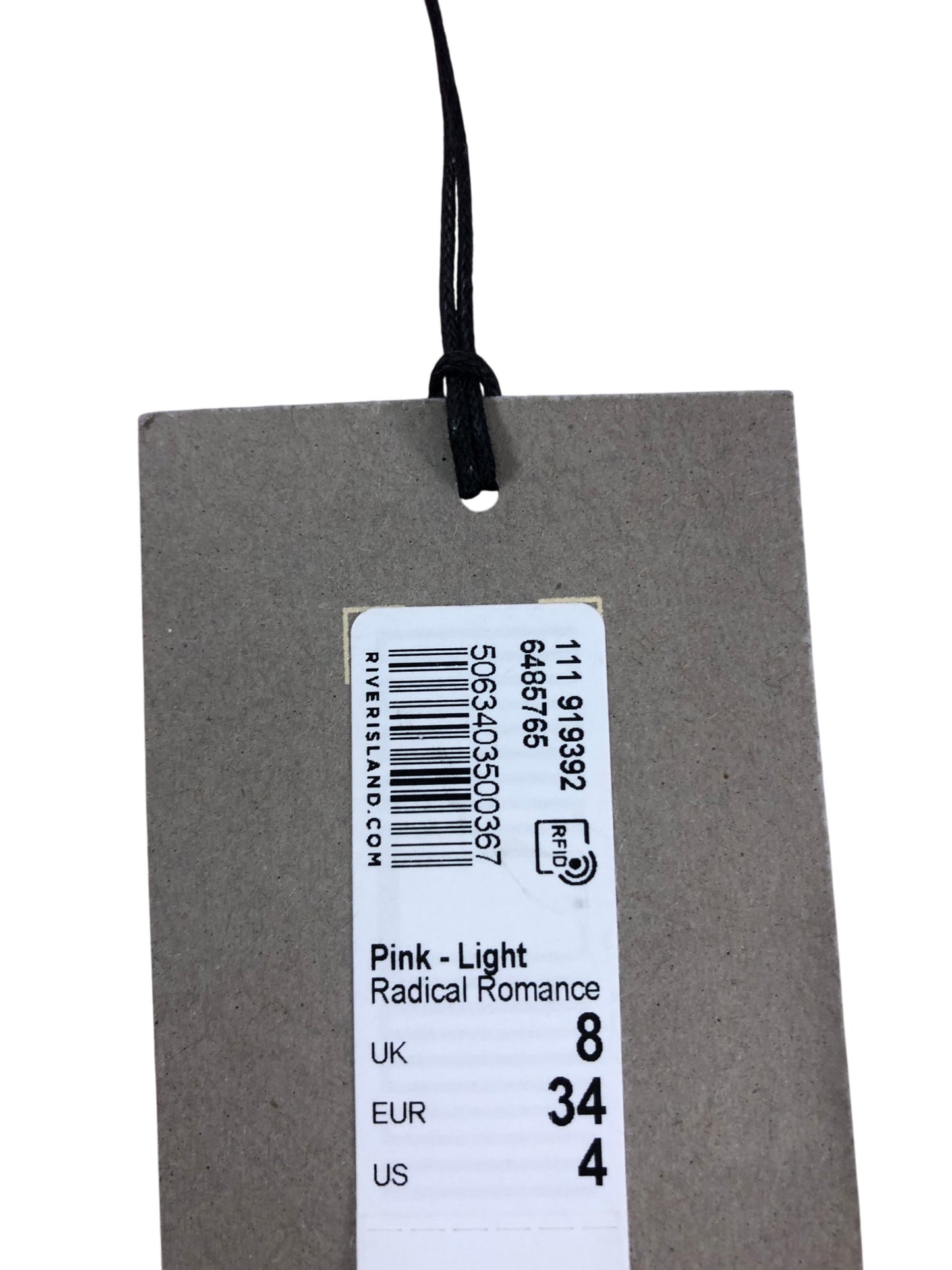 River Island Radical Romance Cardigan UK8 Women's Pink Check Knit Sweater