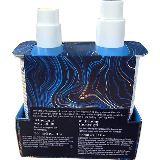 THISWORKS In The Zone Bodycare Gift Set Shower Gel Body Lotion Duo 2x300ml
